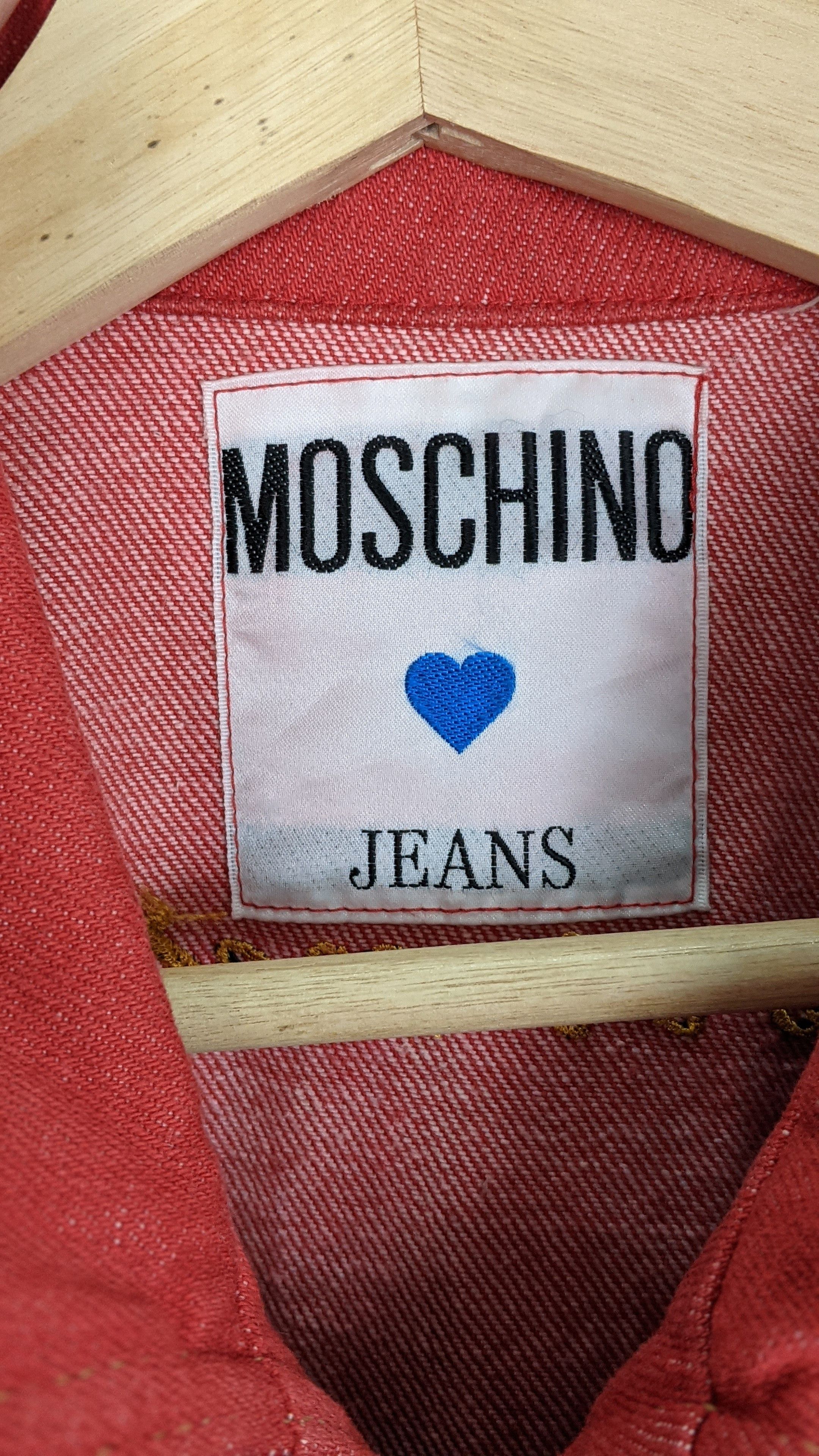 Moschino Moschino Jeans Denim Jeans Jacket Size US S / EU 44-46 / 1 - 3 Thumbnail