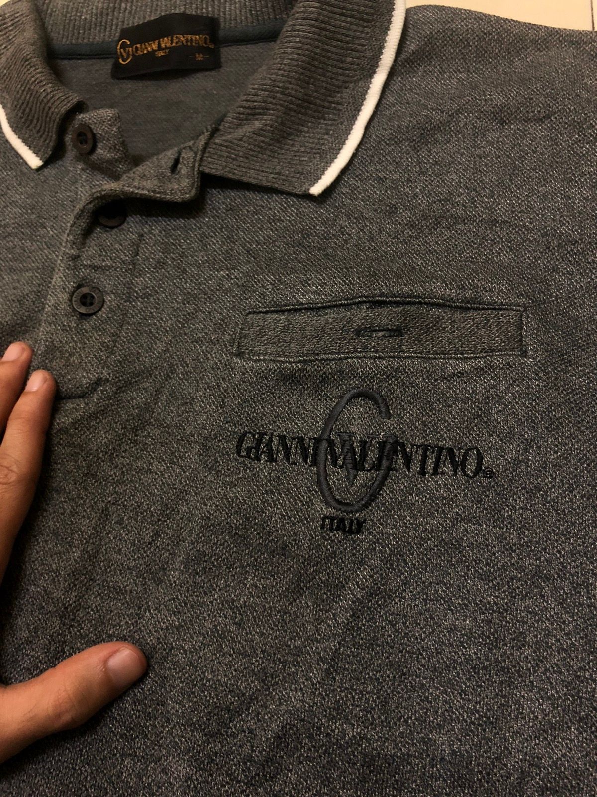 Valentino Gianni Valentino Polo Sweatshirt Vintage Size US M / EU 48-50 / 2 - 2 Preview