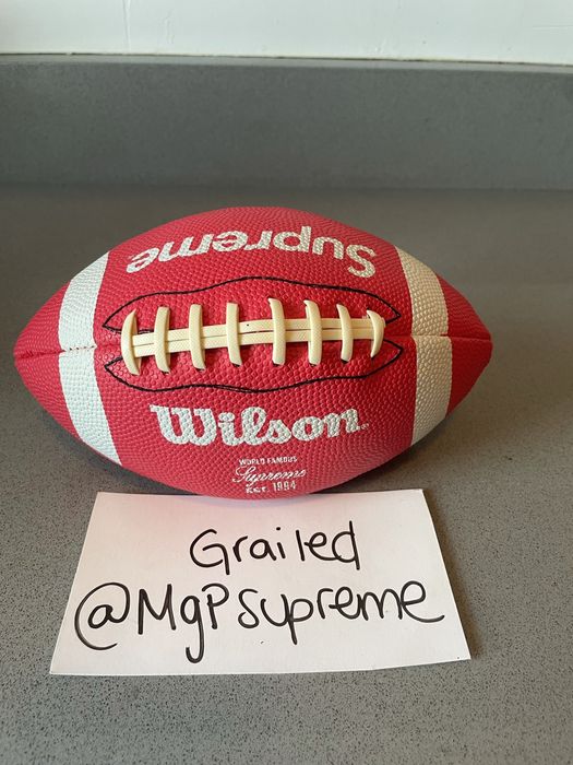 Supreme Supreme Wilson American Mini Football Red | Grailed