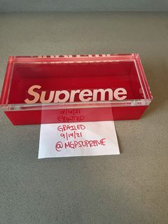 Supreme Acrylic Lucite Box | Grailed