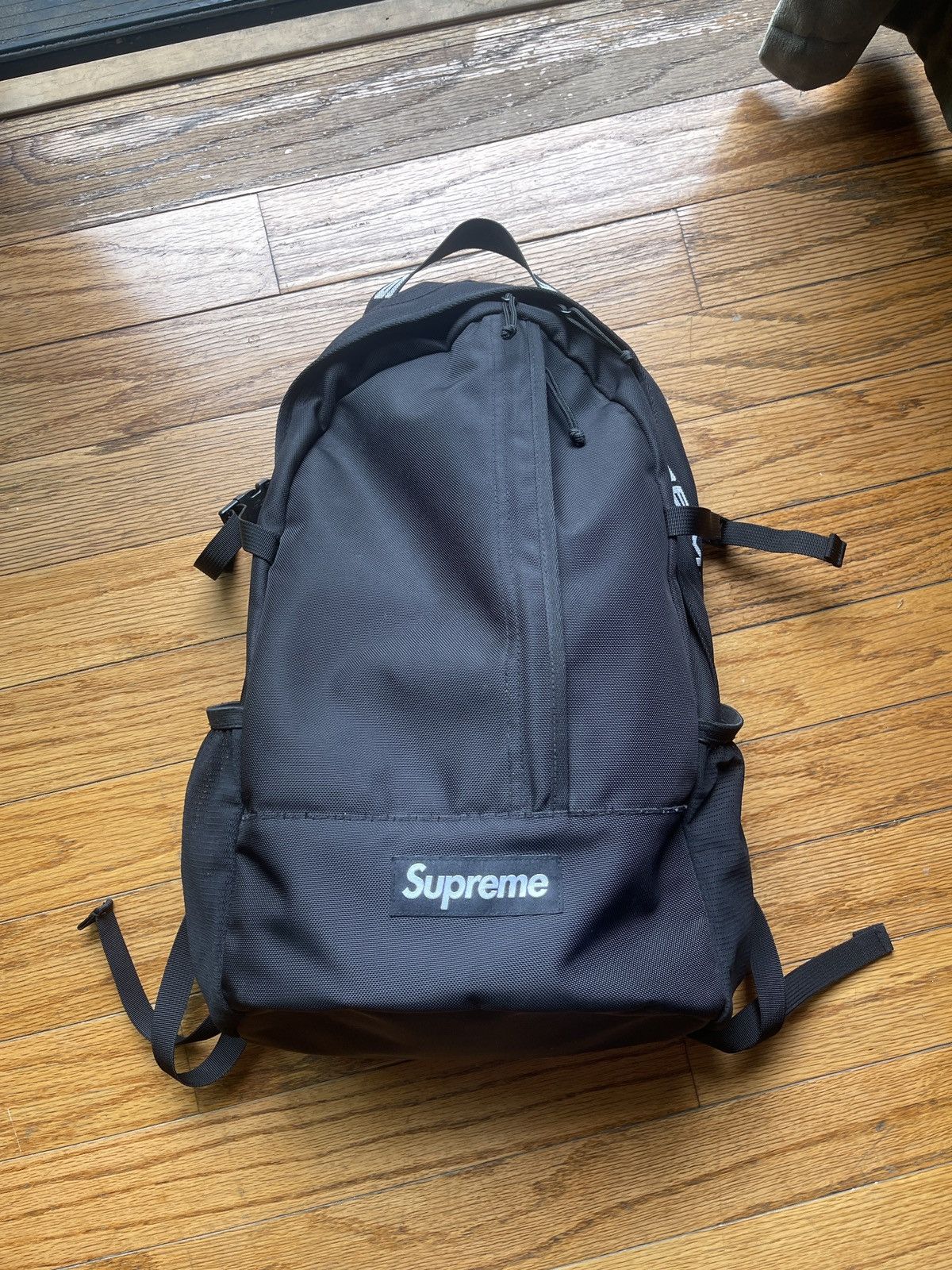 Supreme SS18 Backpack Black Bags Luggage