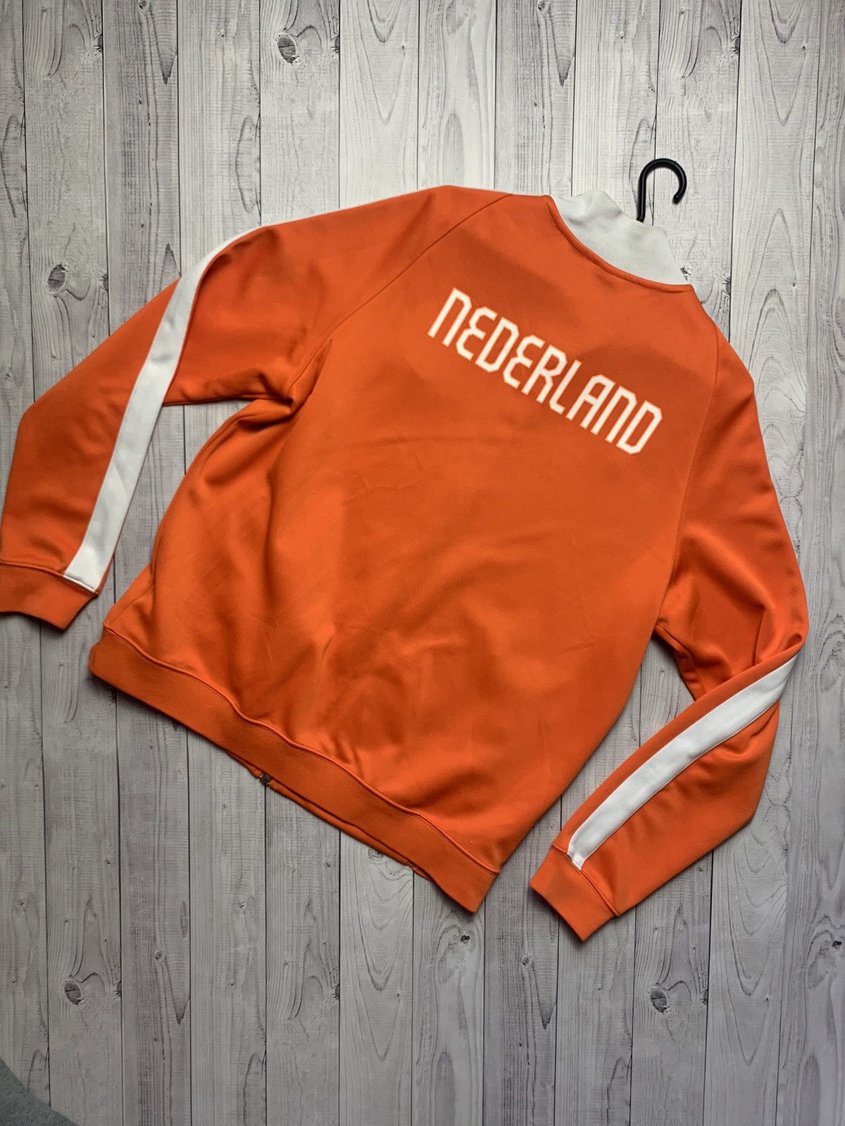 Vintage Vintage Nike Nederland Holland track jacket Orange size L/XL Size US L / EU 52-54 / 3 - 2 Thumbnail