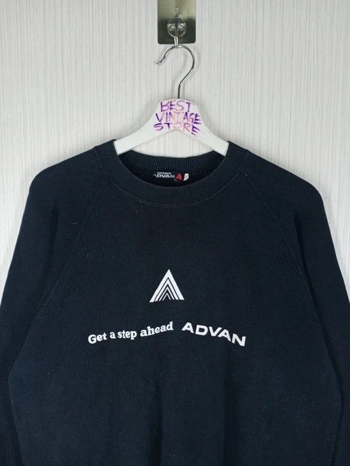 Japanese Brand Rare Vintage 90s Advan Motorsport Fashion Sweatshirt Size US L / EU 52-54 / 3 - 2 Thumbnail