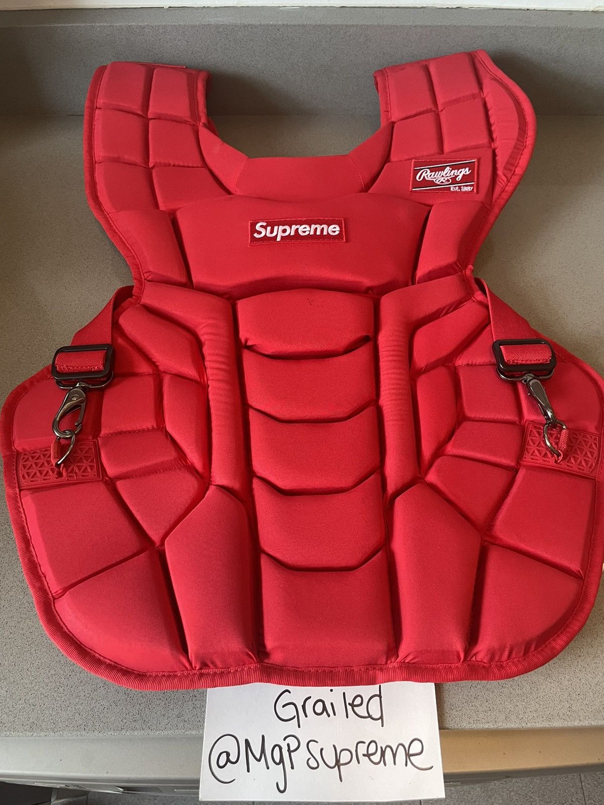 Supreme Supreme/Rawlings Catchers Chest Protector | Grailed
