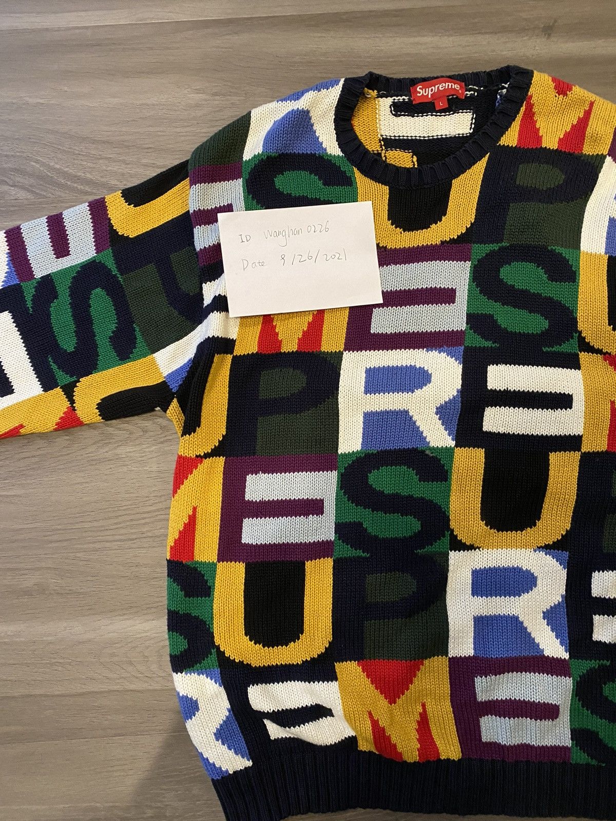 Supreme Supreme Big Letters Sweater | Grailed