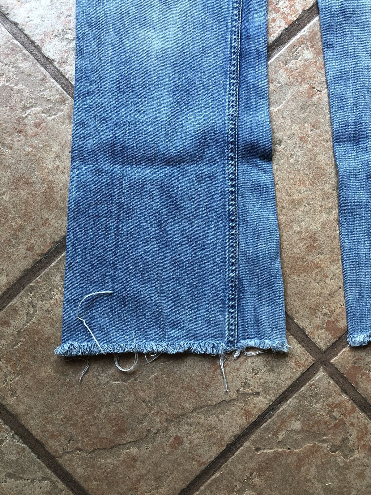 Vintage 1970s Orange Tab Levi’s flared denim Jeans