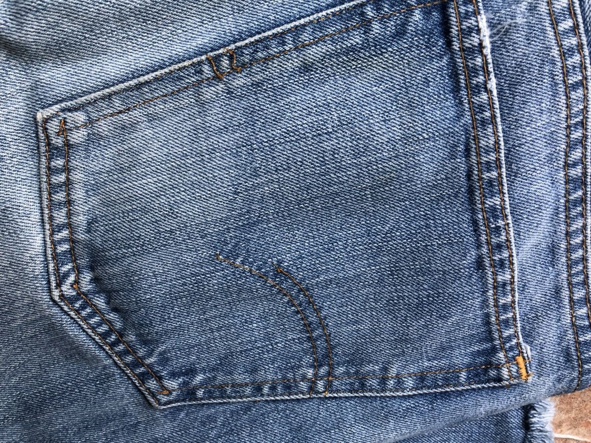 Vintage 1970s Orange Tab Levi’s flared denim Jeans
