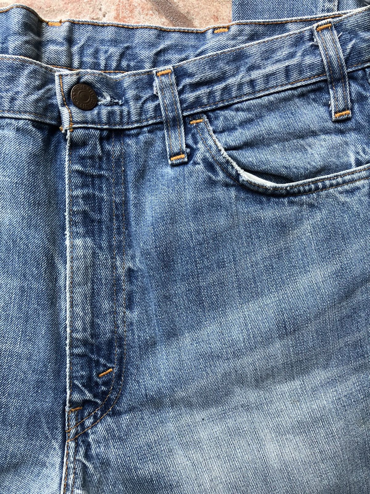 Vintage 1970s Orange Tab Levi’s flared denim Jeans