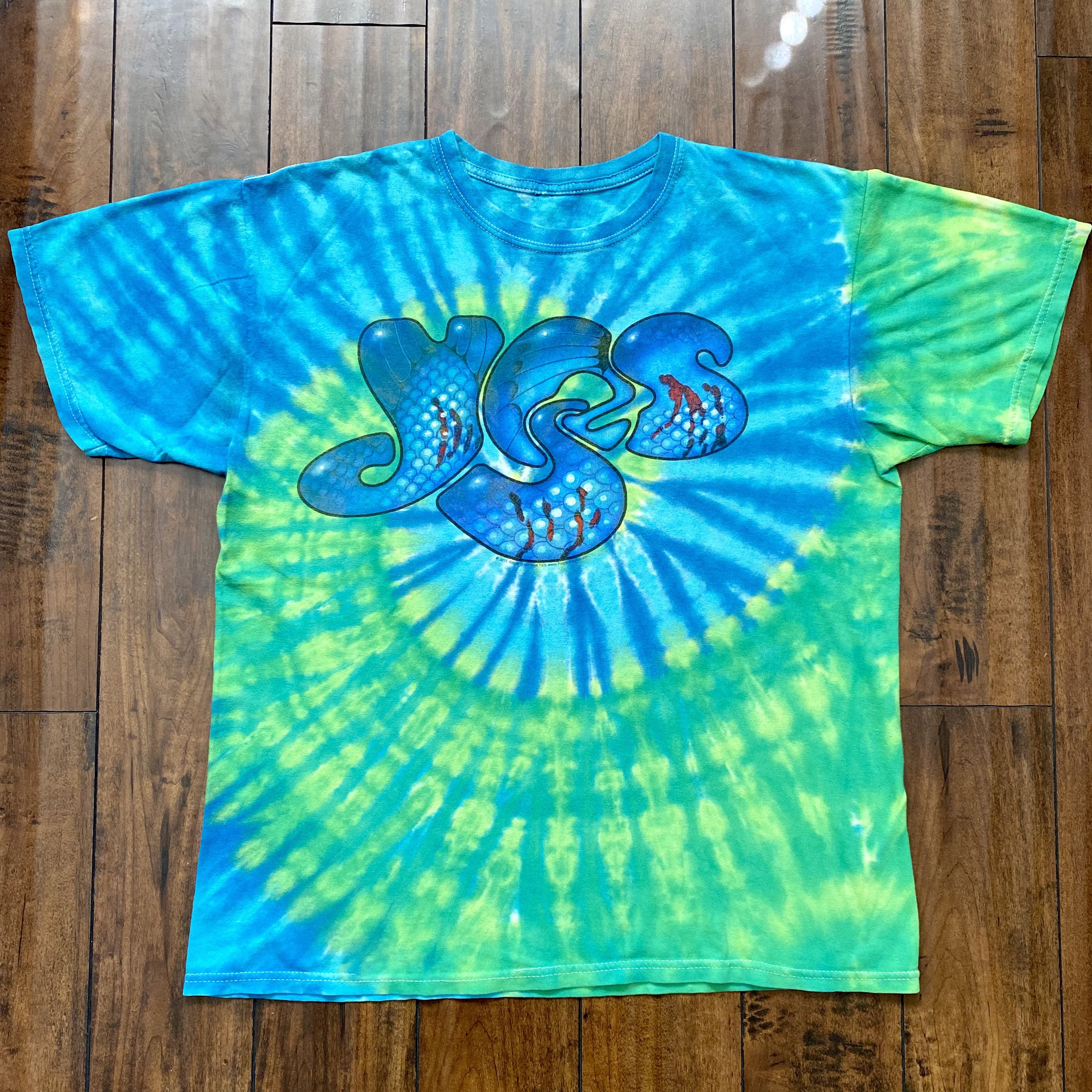 Vintage Vintage Yes Band Tie Dye T-Shirt | Grailed