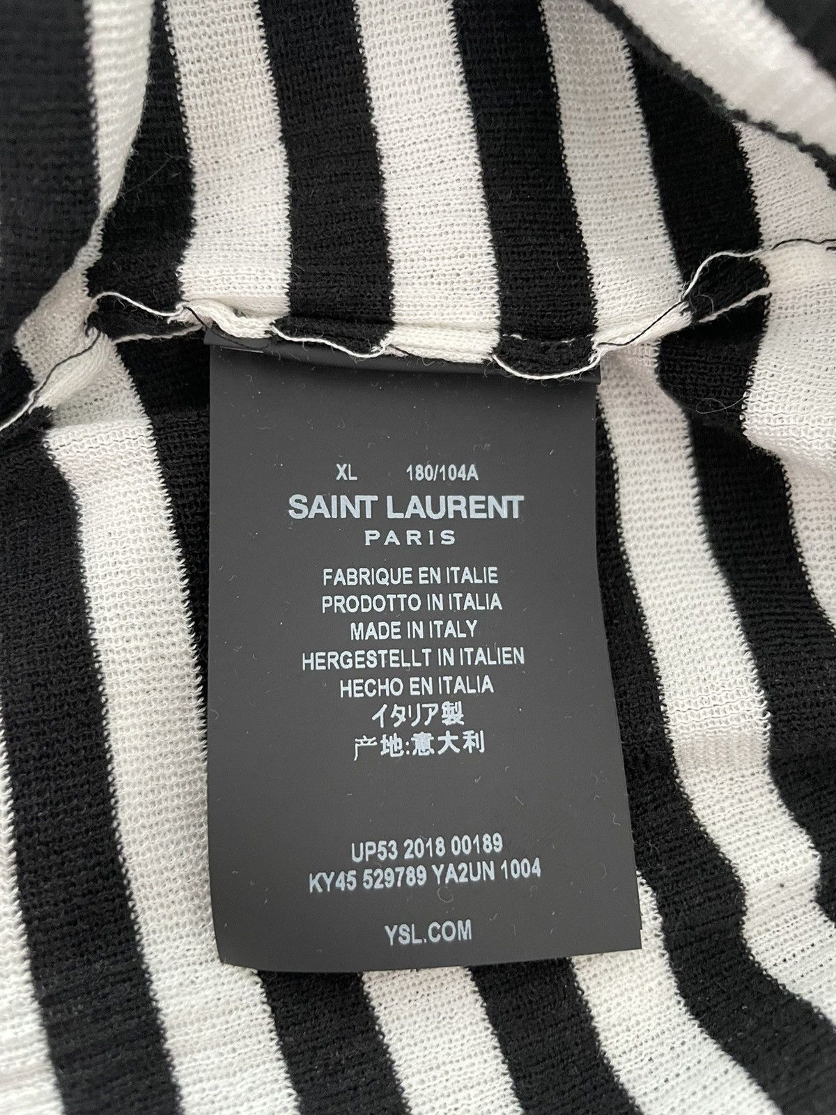 Saint Laurent Paris × Yves Saint Laurent $1,350 Value Classic Runway Turtleneck Light Sweater 100%NEW Size US L / EU 52-54 / 3 - 5 Thumbnail