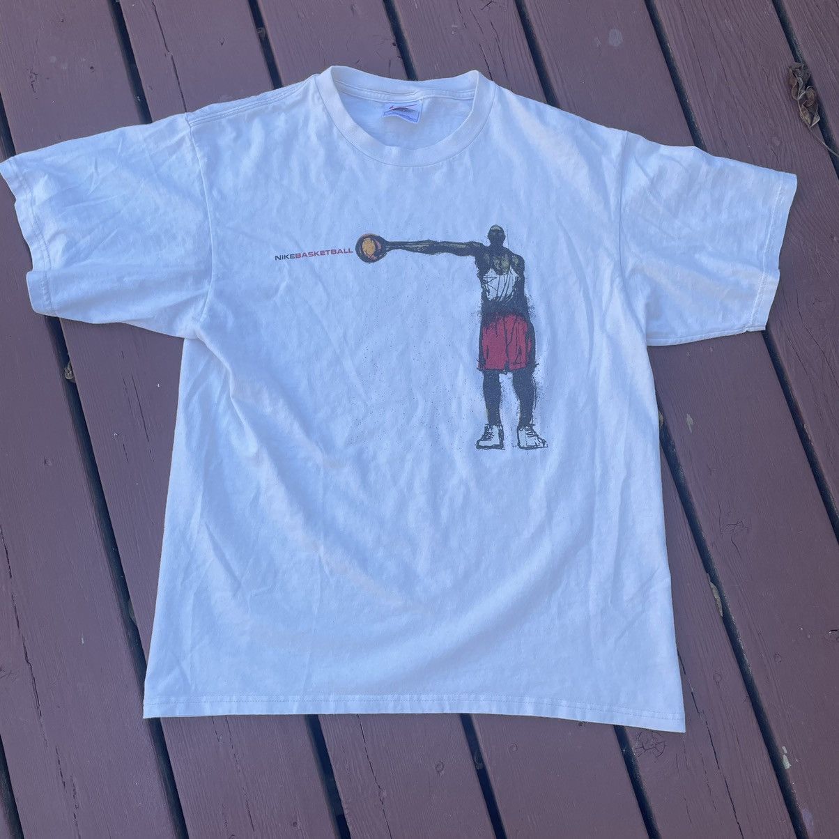 Nike 90s vintage Nike basketball tshirt Grailed