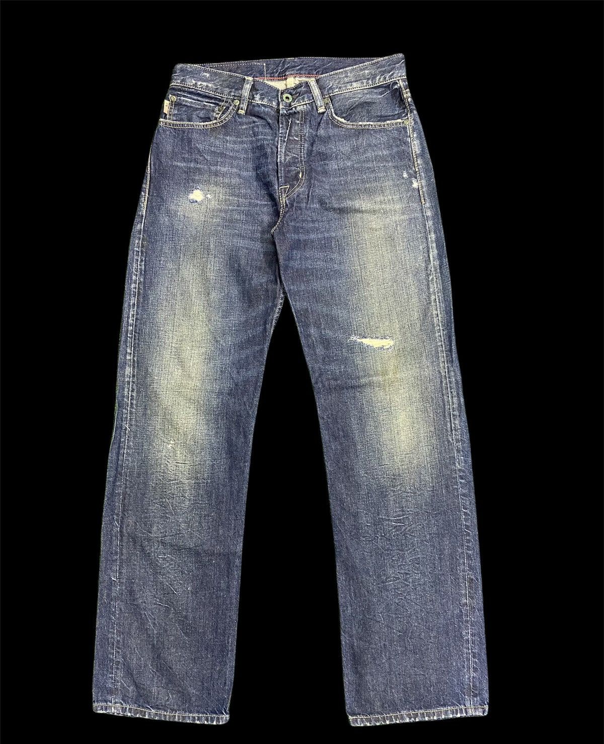 Polo Ralph Lauren Denim Distressed Design RL67