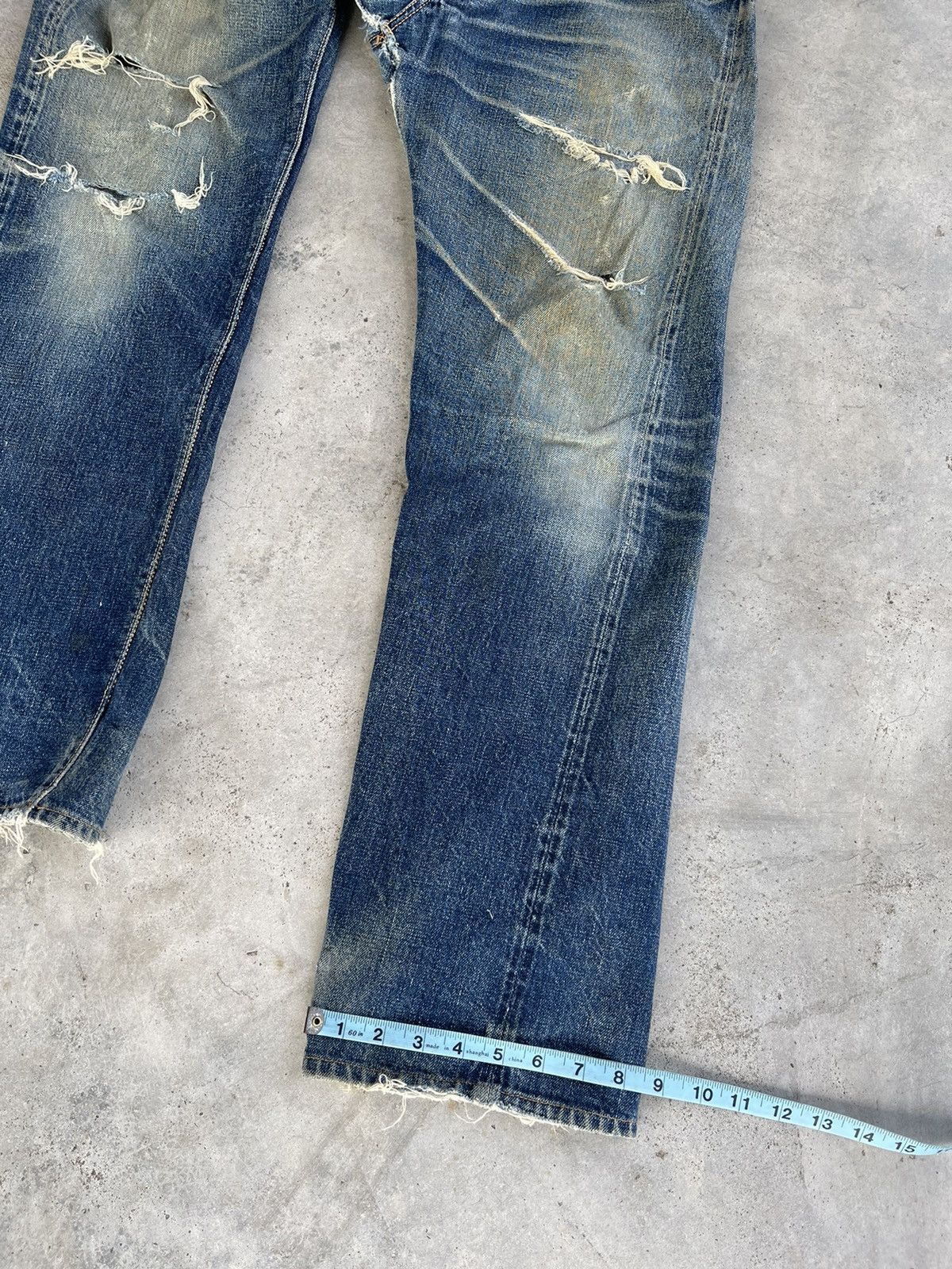 Denime × Japanese Brand Denime japan Selvedges distresses denim Size US 32 / EU 48 - 18 Thumbnail