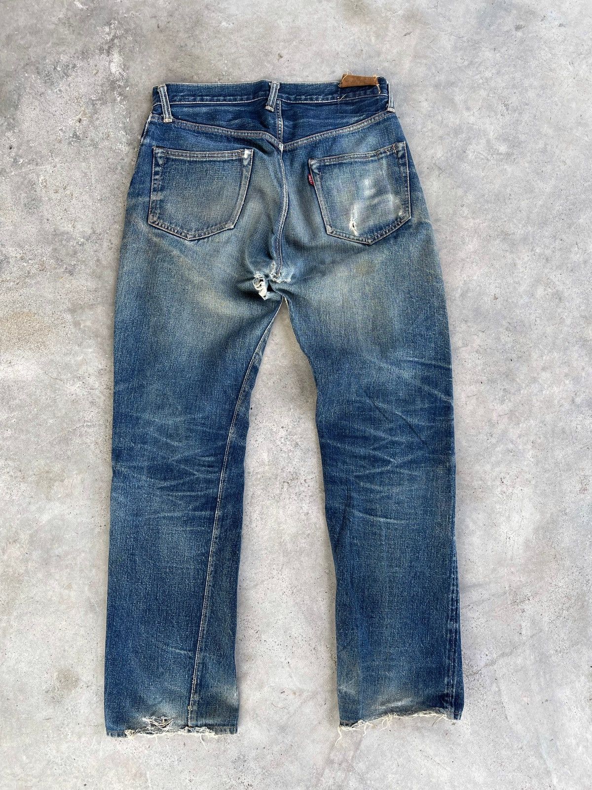 Denime × Japanese Brand Denime japan Selvedges distresses denim Size US 32 / EU 48 - 2 Thumbnail