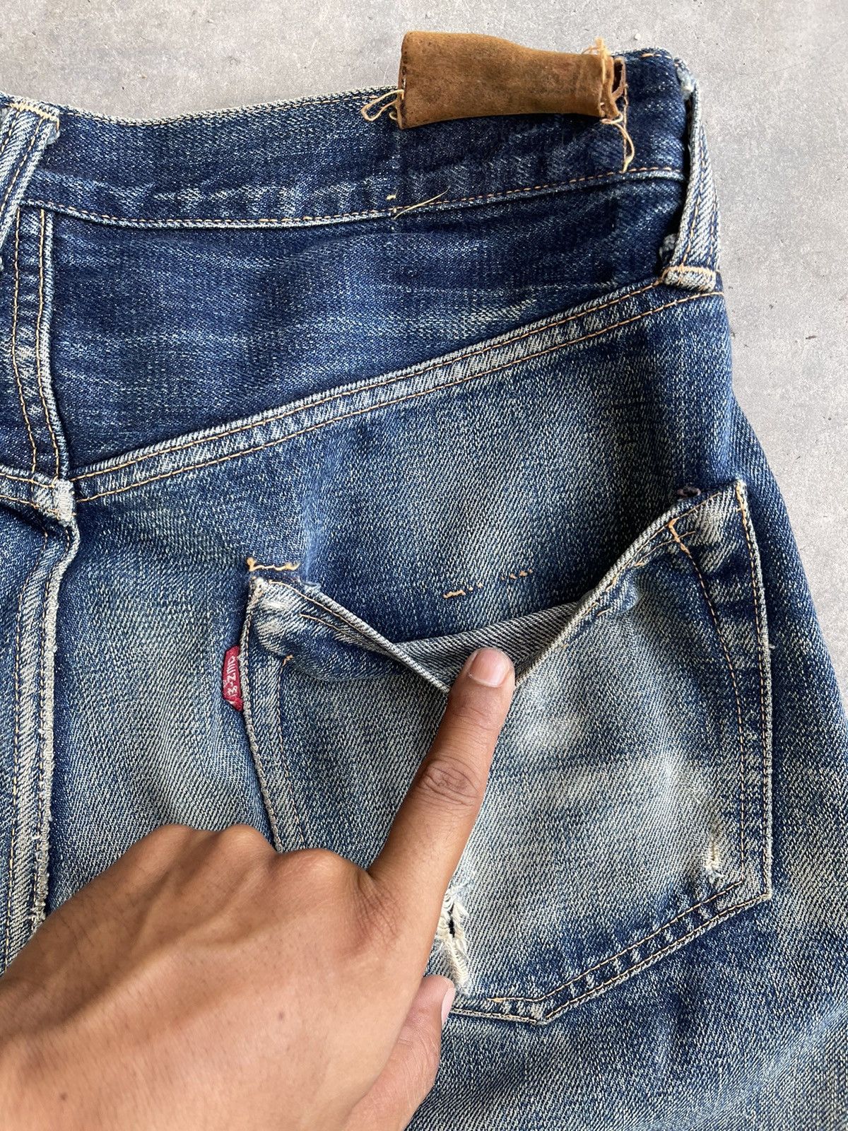 Denime × Japanese Brand Denime japan Selvedges distresses denim Size US 32 / EU 48 - 12 Thumbnail