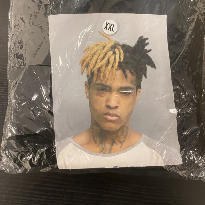 Revenge (XXL) Revenge Xxxtentacion Mugshot Hoodie Black (DS) | Grailed