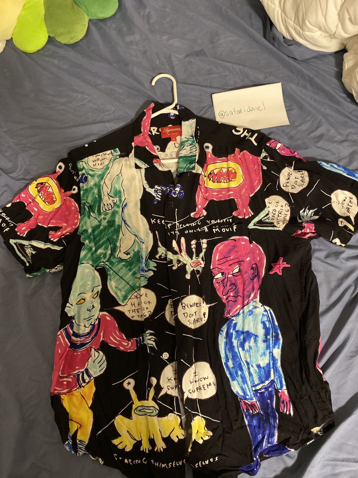 Supreme Daniel Johnston Rayon S/S Shirt - rabassa.eu