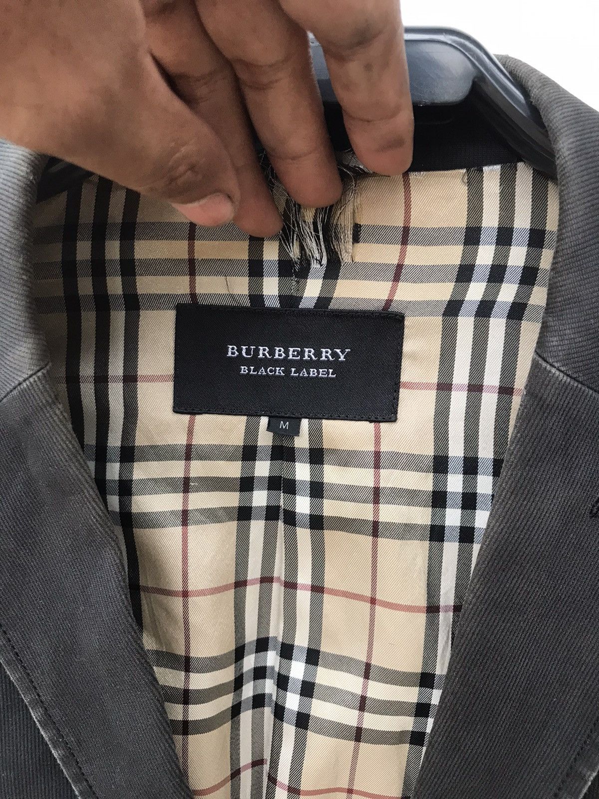 Burberry Burberry Black Label Tailored Jacket - Iconic Check Lining Size US S / EU 44-46 / 1 - 2 Thumbnail