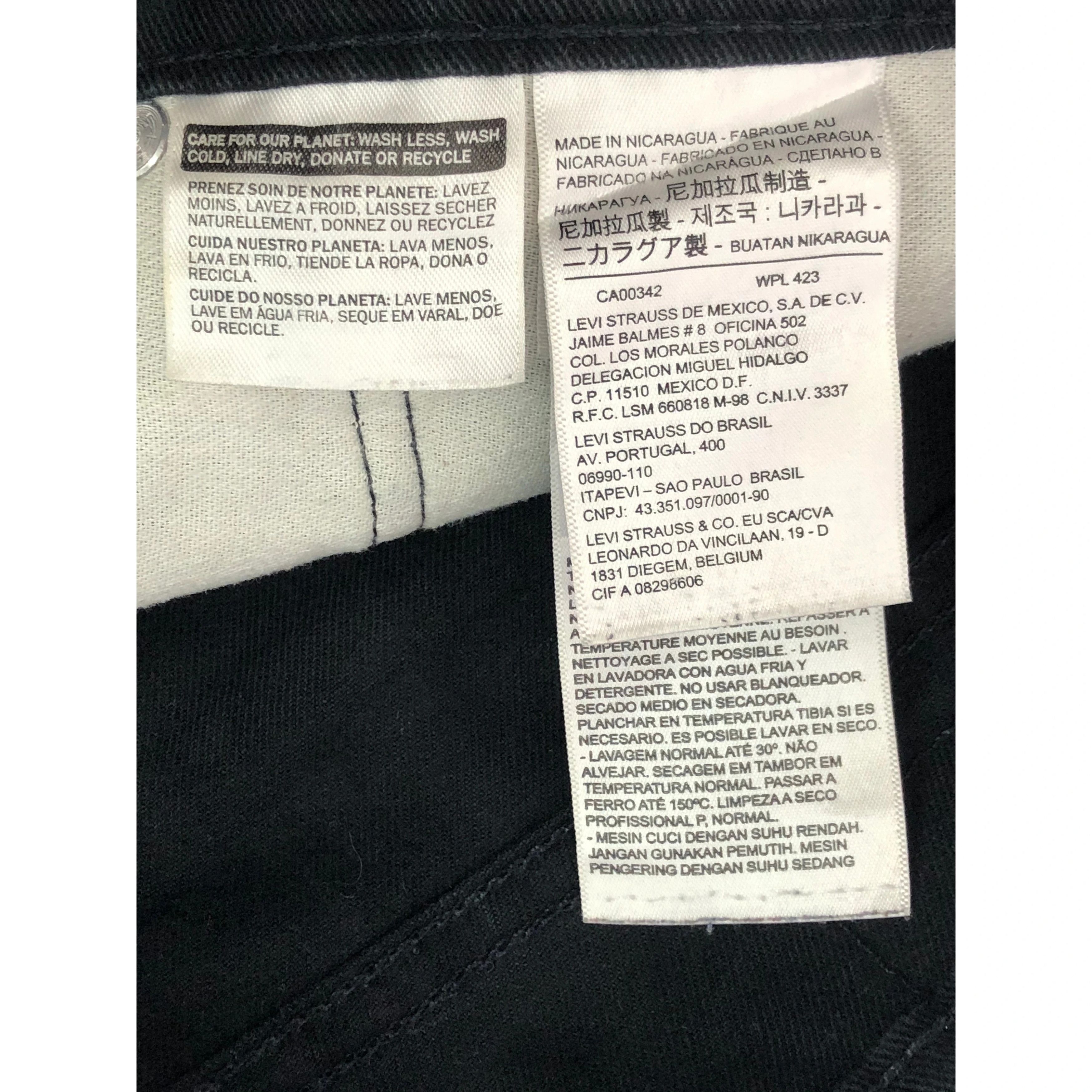 Levi's Vintage Levis 541 Superblack Denim DP0060 Size US 38 / EU 54 - 7 Thumbnail