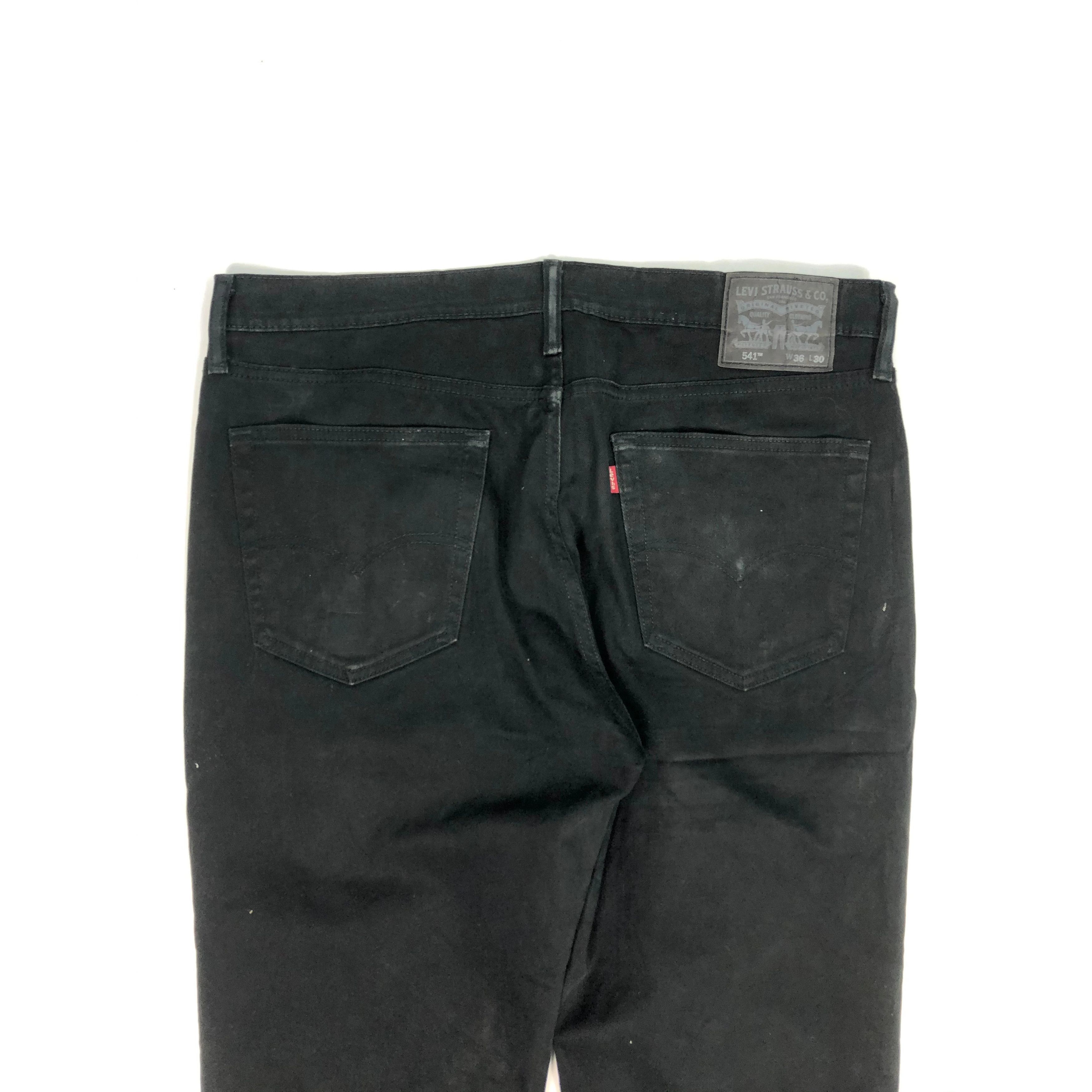 Levi's Vintage Levis 541 Superblack Denim DP0060 Size US 38 / EU 54 - 4 Thumbnail