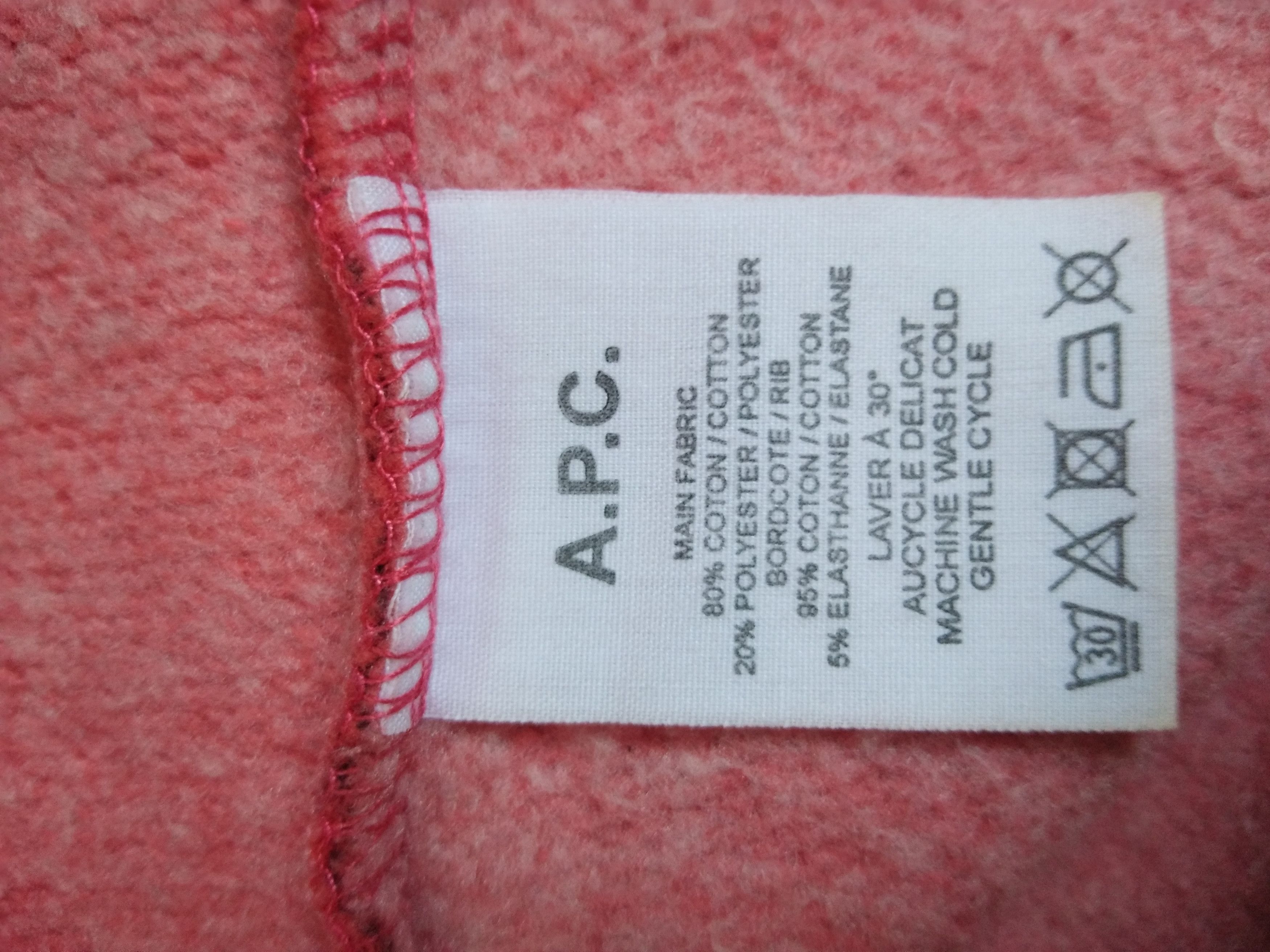 A.P.C. A.P.C. RUE MADAME PARIS SWEATSHIRT Size US S / EU 44-46 / 1 - 4 Thumbnail