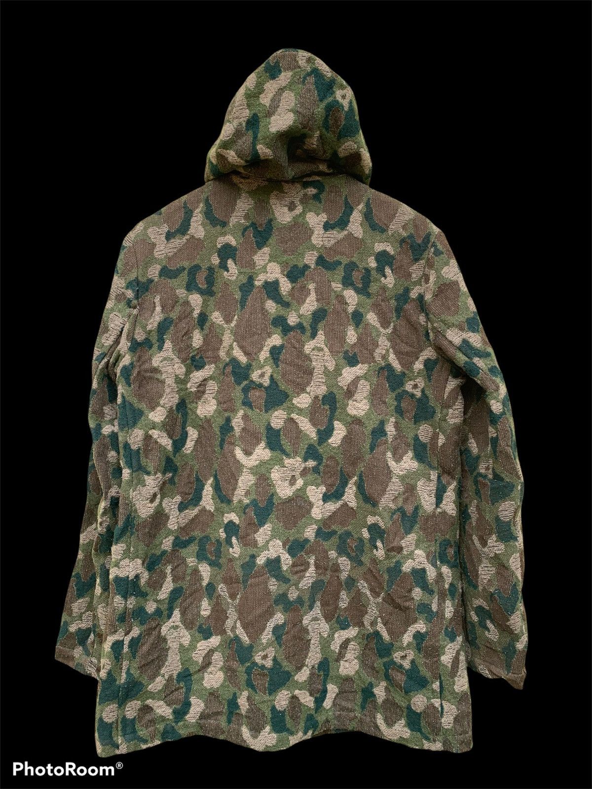 Japanese Brand × Vintage Hoodie jacket camo buckle up Size US L / EU 52-54 / 3 - 2 Thumbnail