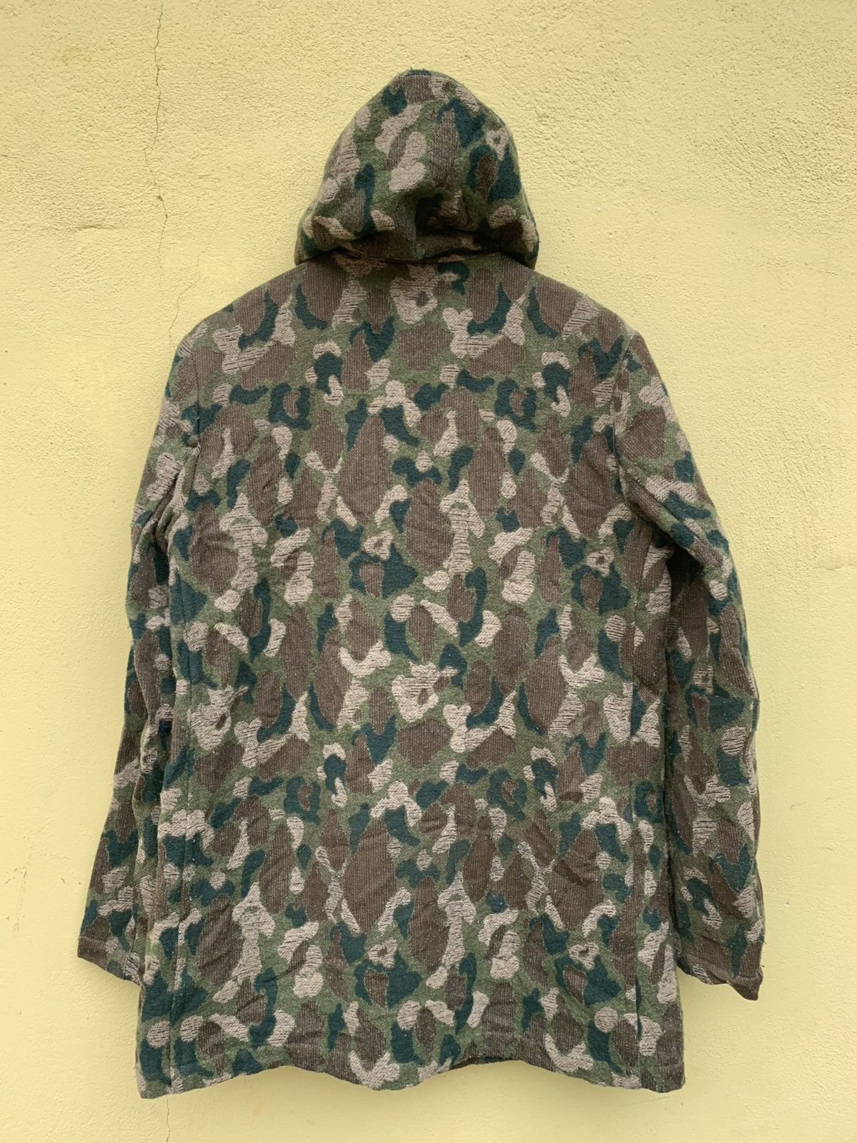 Japanese Brand × Vintage Hoodie jacket camo buckle up Size US L / EU 52-54 / 3 - 5 Thumbnail