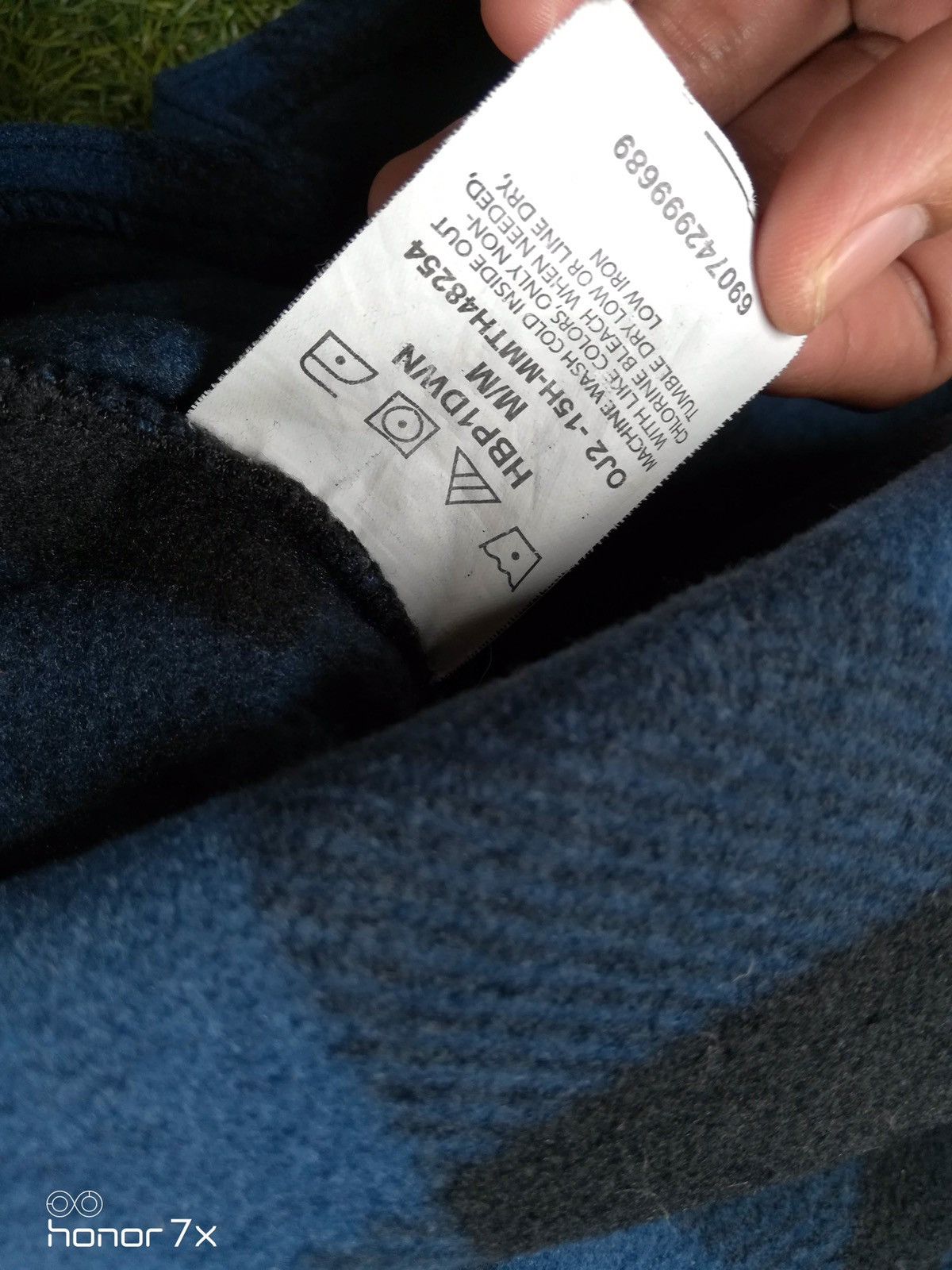 Vintage × Wrangler Wrangler Fleece Flannel blue Size US M / EU 48-50 / 2 - 8 Thumbnail