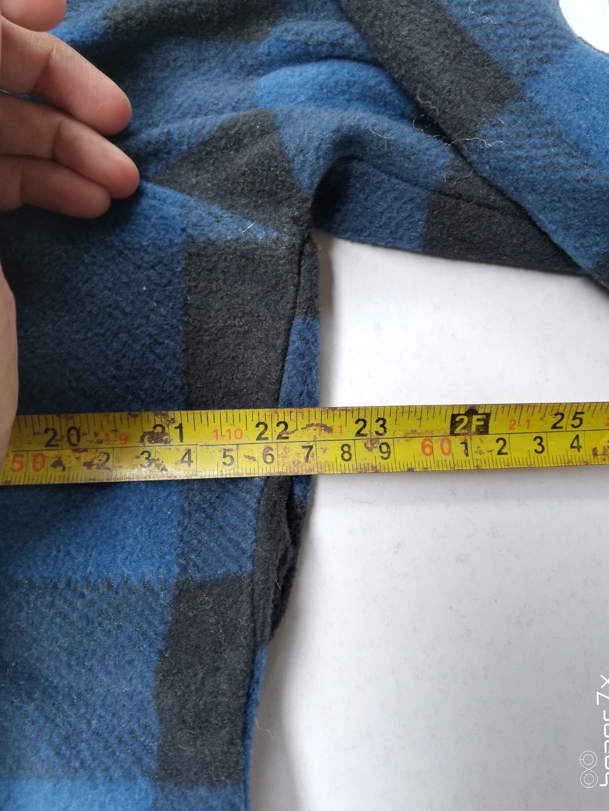 Vintage × Wrangler Wrangler Fleece Flannel blue Size US M / EU 48-50 / 2 - 6 Thumbnail