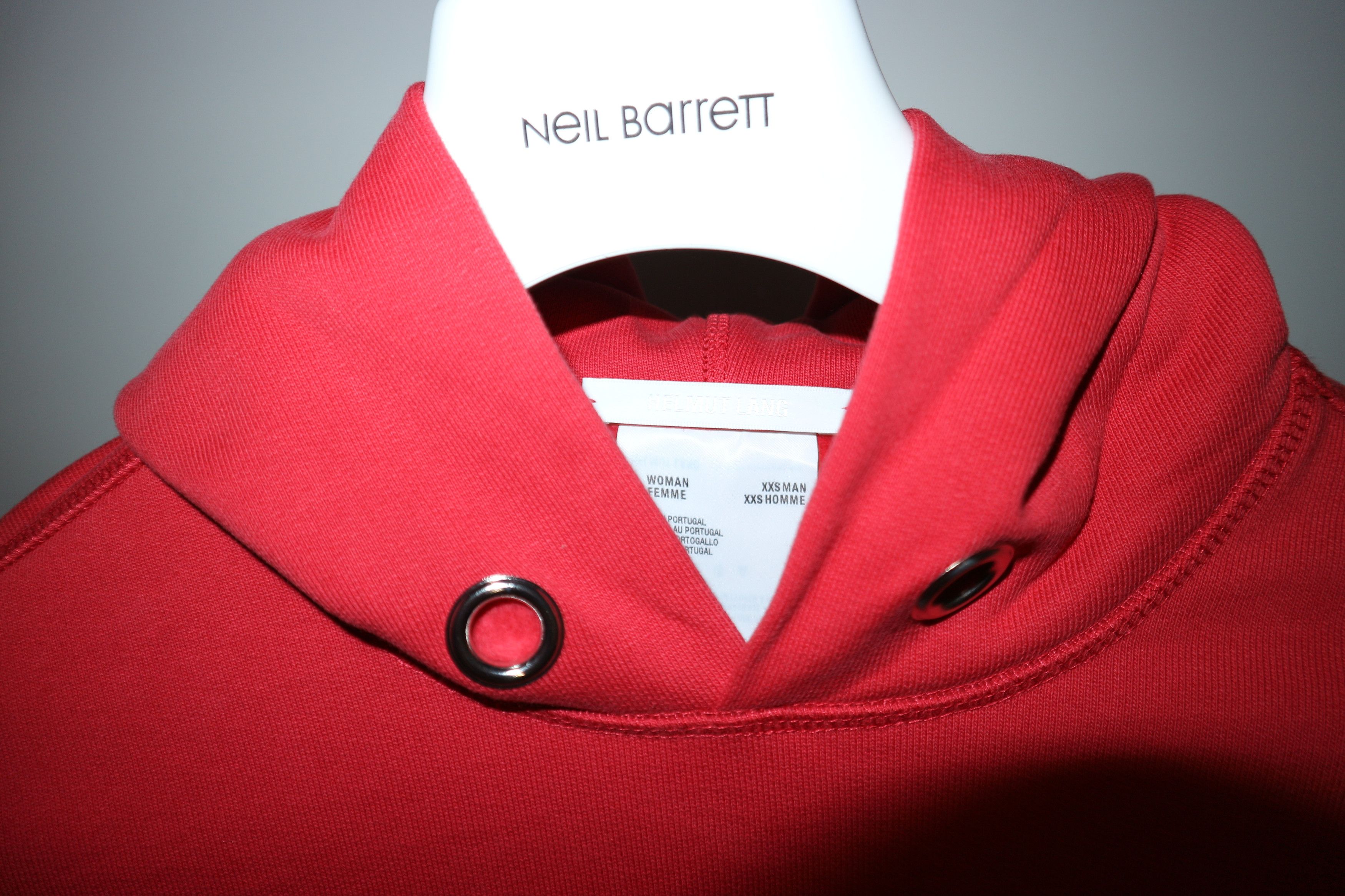 Helmut Lang Embroidered petit logo hoodie Size US XXS / EU 40 - 5 Thumbnail