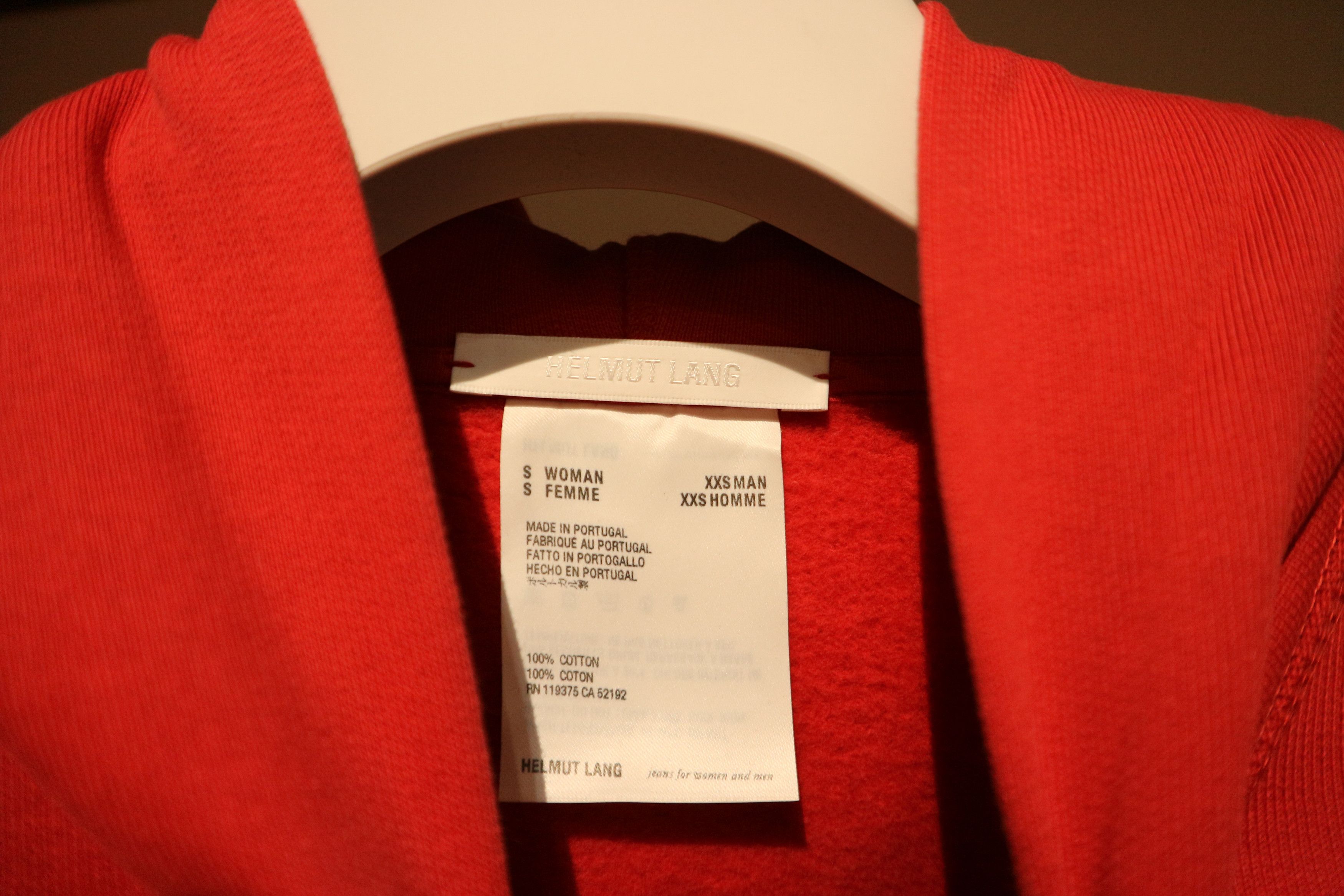 Helmut Lang Embroidered petit logo hoodie Size US XXS / EU 40 - 4 Thumbnail