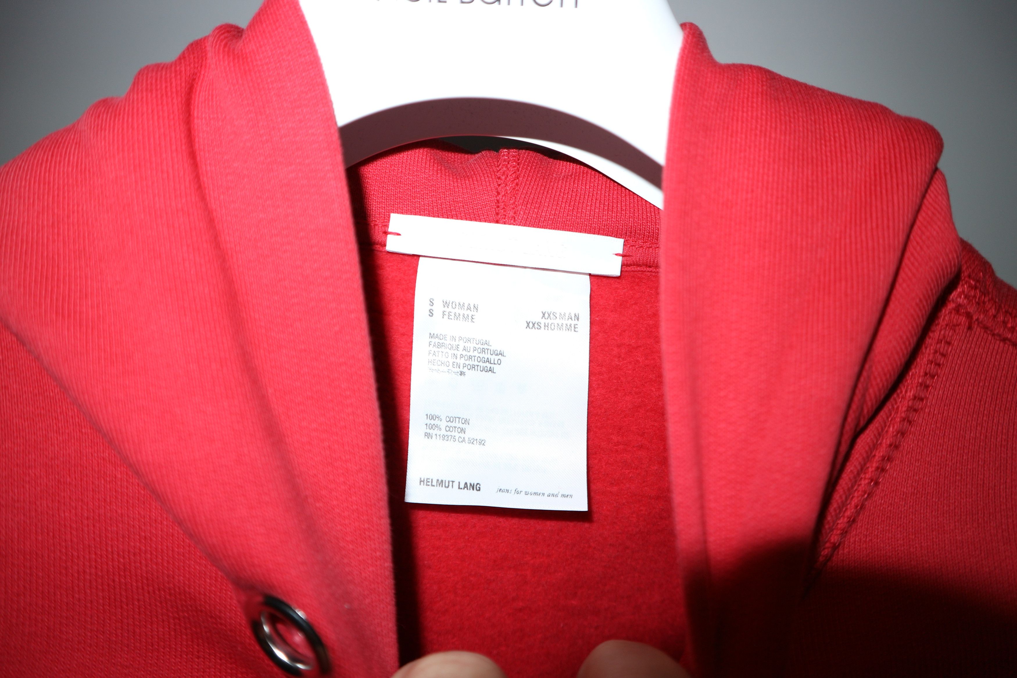 Helmut Lang Embroidered petit logo hoodie Size US XXS / EU 40 - 6 Thumbnail