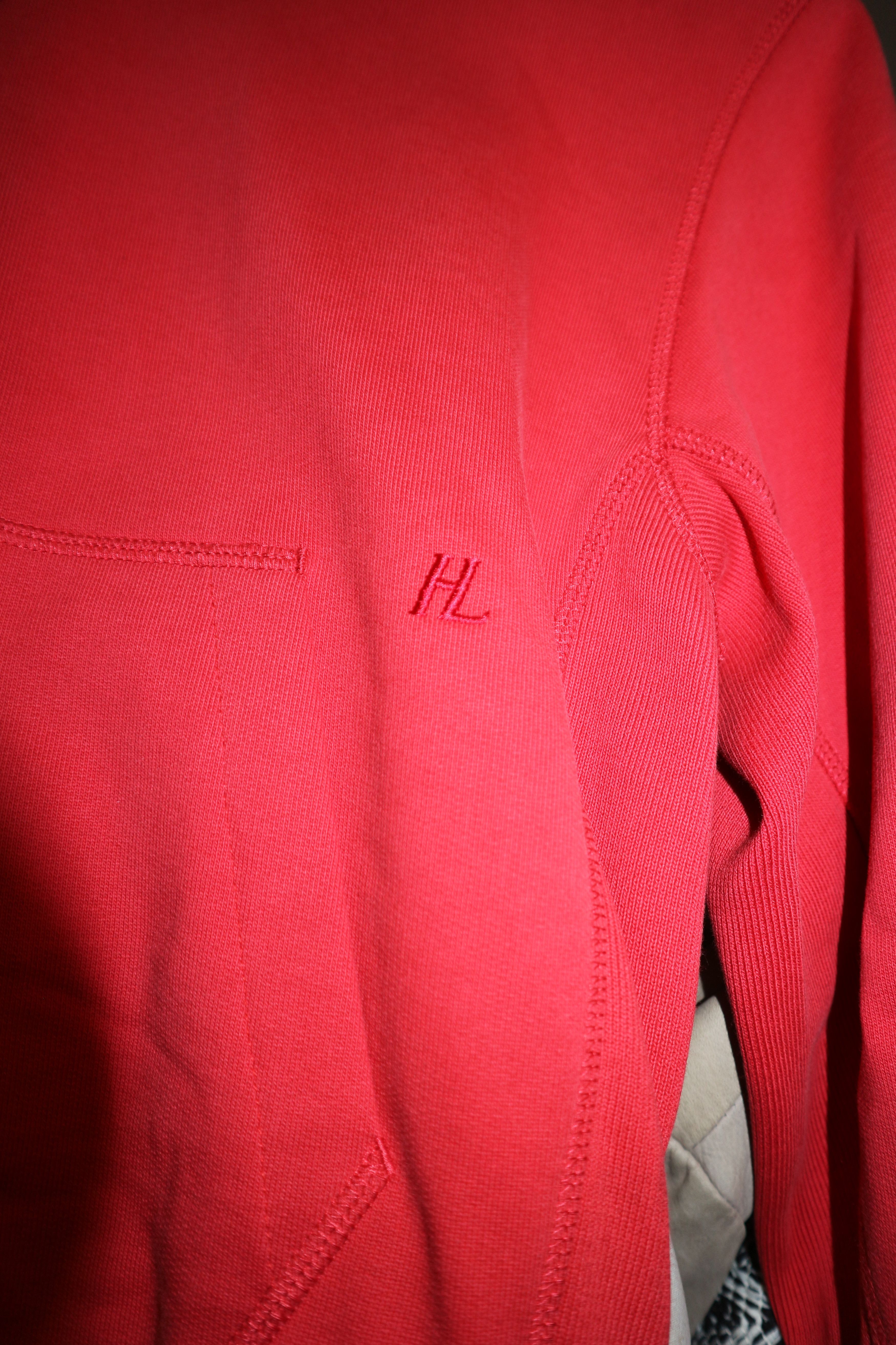 Helmut Lang Embroidered petit logo hoodie Size US XXS / EU 40 - 10 Thumbnail