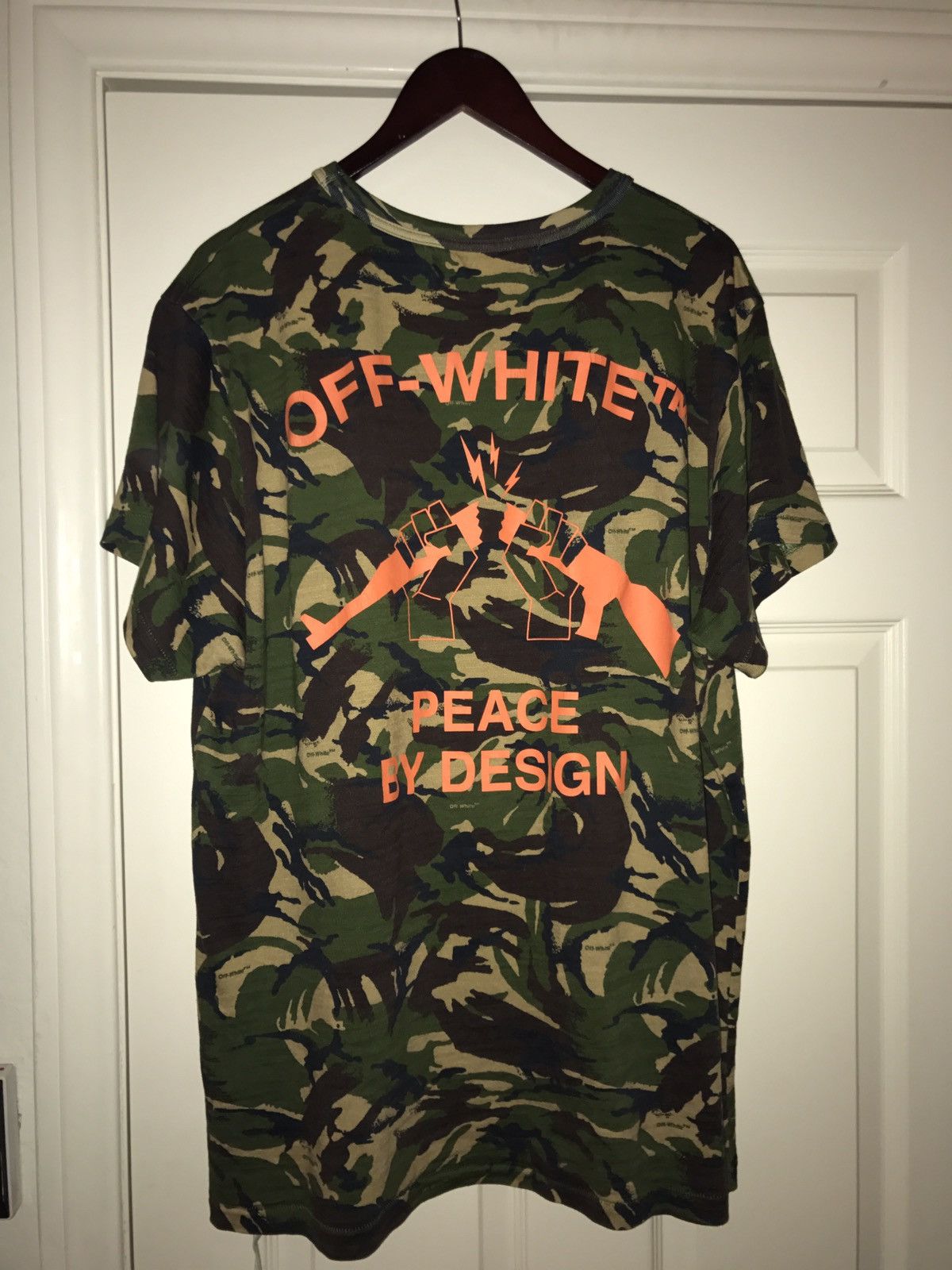 Off-White Peace By Design Tee | Grailed