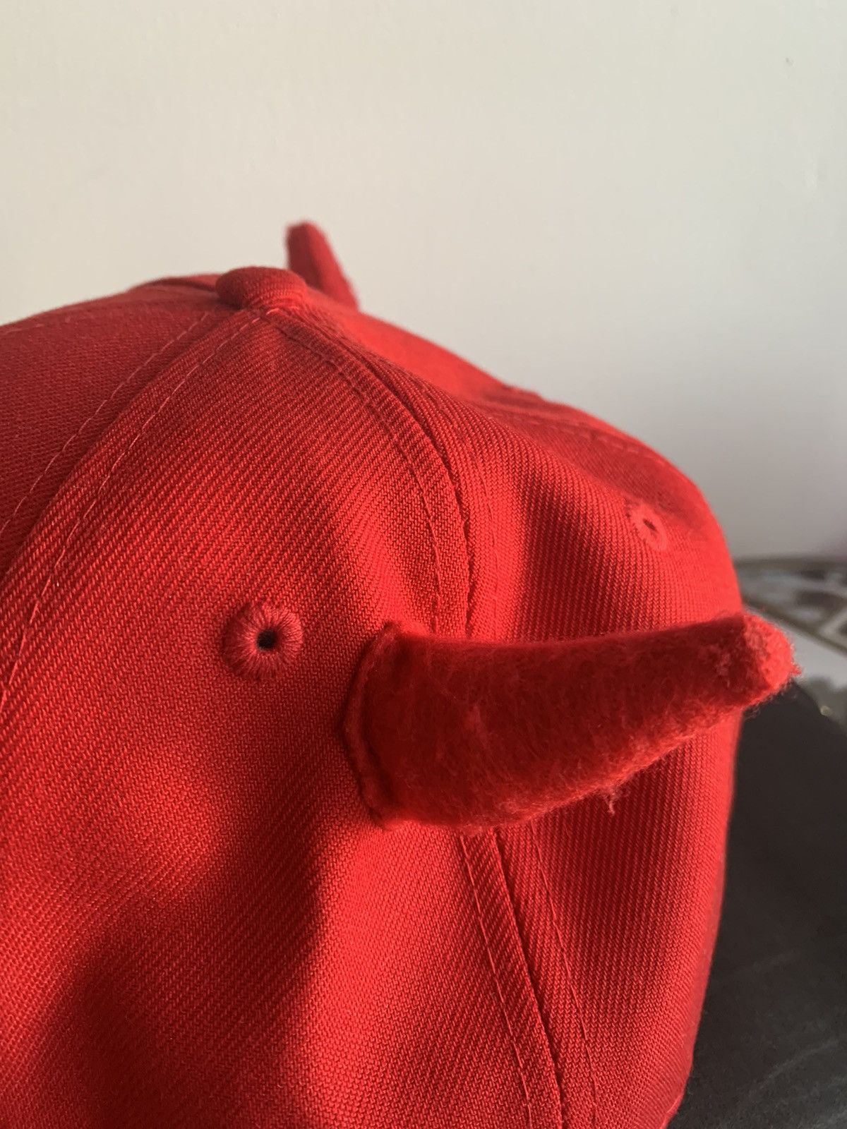 Ryder Studios Ryder Studio Devil Horn Hat Atl Red | Grailed