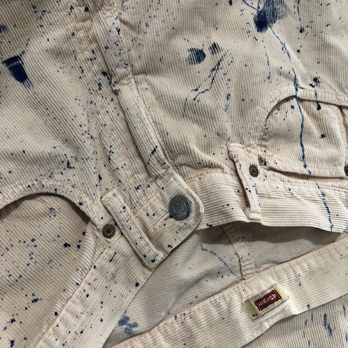 45rpm × Vintage Vintage 45rpm Studio light Brown Corduroi Casual Pants Size US 28 / EU 44 - 5 Thumbnail
