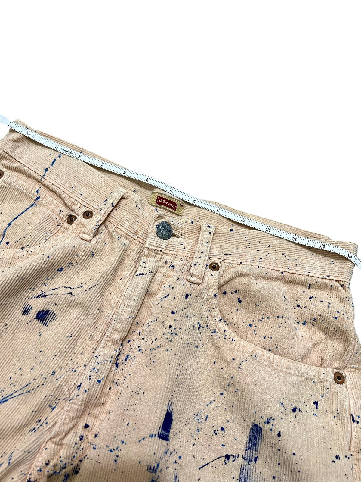 45rpm × Vintage Vintage 45rpm Studio light Brown Corduroi Casual Pants Size US 28 / EU 44 - 10 Thumbnail