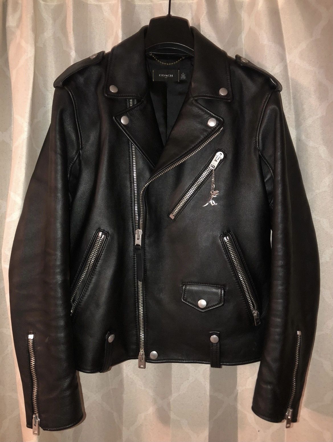 Coach *Final Drop* Coach 1941 Leather Moto Jacket Size US S / EU 44-46 / 1 - 1 Thumbnail
