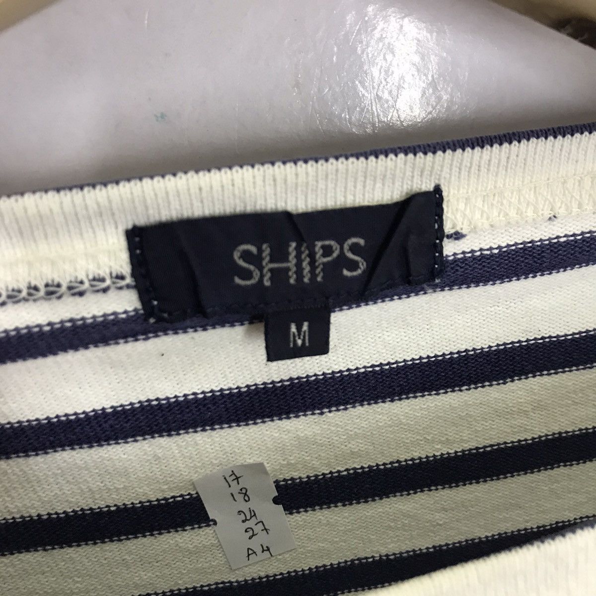 SHIPS Ships Stripes Long sleeve Tshirts Size US M / EU 48-50 / 2 - 3 Thumbnail