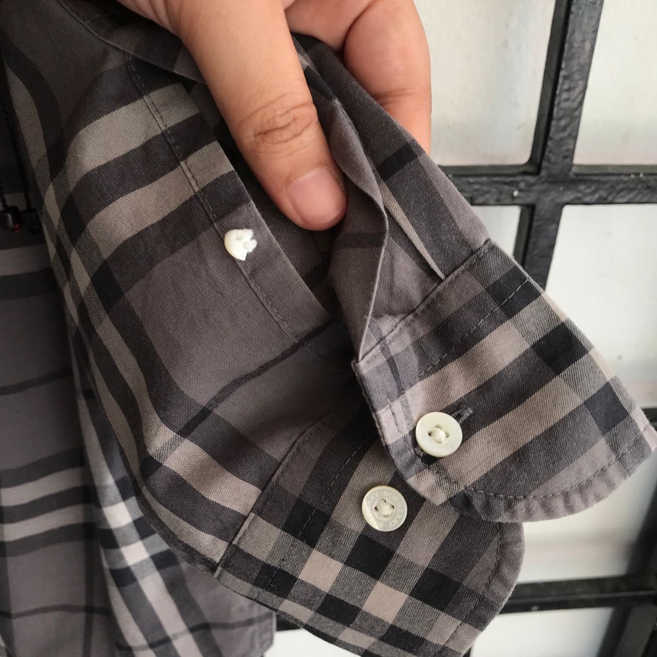 Burberry 🔥 Vintage BURBERRY LONDON Nova Check Button Up Shirt Size US M / EU 48-50 / 2 - 6 Thumbnail