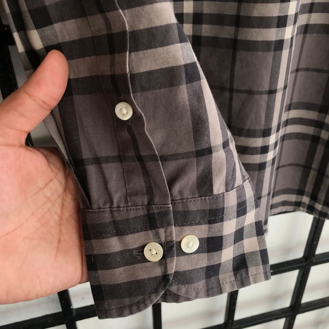 Burberry 🔥 Vintage BURBERRY LONDON Nova Check Button Up Shirt Size US M / EU 48-50 / 2 - 7 Thumbnail