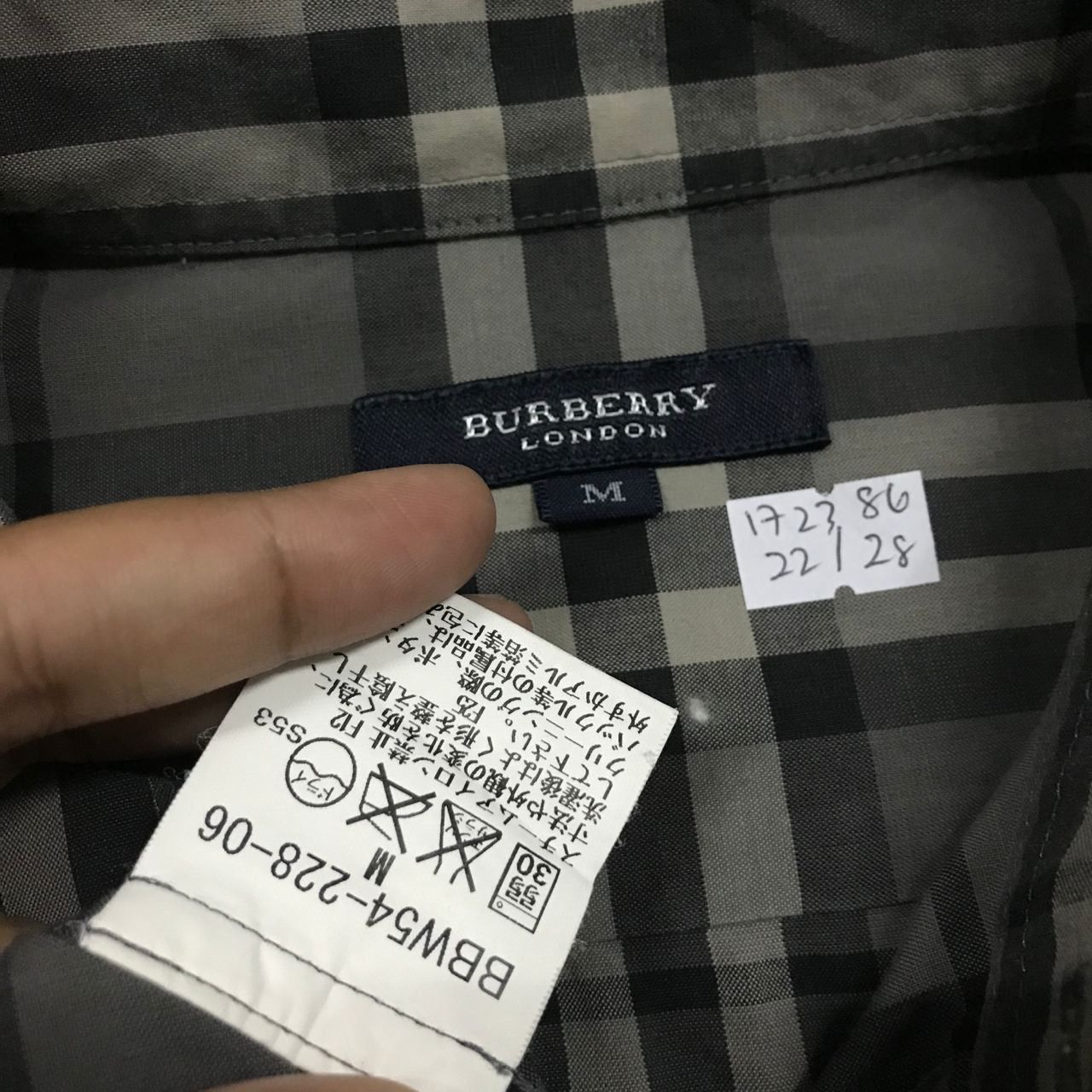 Burberry 🔥 Vintage BURBERRY LONDON Nova Check Button Up Shirt Size US M / EU 48-50 / 2 - 8 Thumbnail