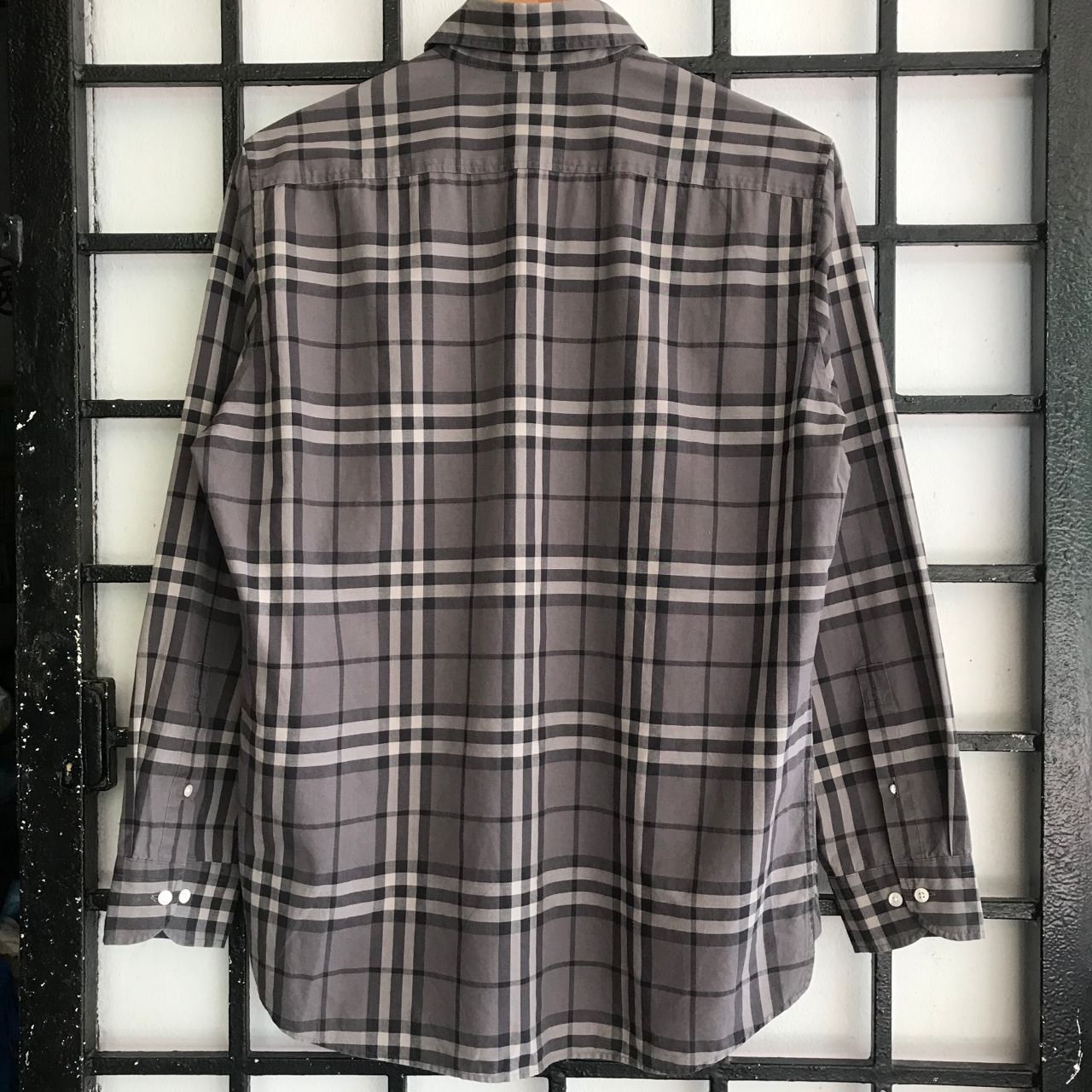 Burberry 🔥 Vintage BURBERRY LONDON Nova Check Button Up Shirt Size US M / EU 48-50 / 2 - 5 Thumbnail