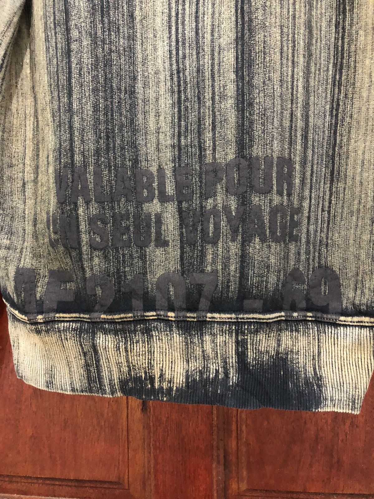 Diesel Diesel Bomber Striped Zipper Lampo Jacket Size US S / EU 44-46 / 1 - 6 Thumbnail