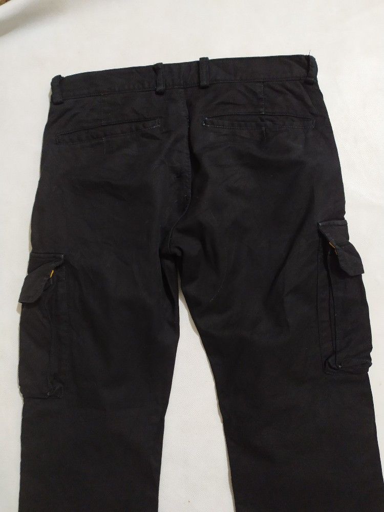 Japanese Brand Habanos Black Cargo Multipocket Tactical Pants Size US 29 - 11 Thumbnail