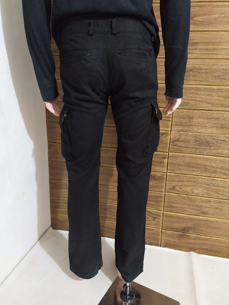 Japanese Brand Habanos Black Cargo Multipocket Tactical Pants Size US 29 - 3 Thumbnail