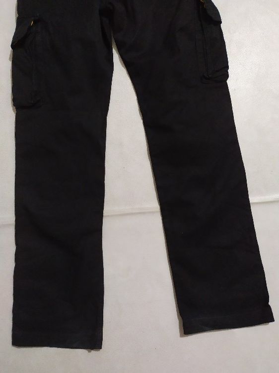 Japanese Brand Habanos Black Cargo Multipocket Tactical Pants Size US 29 - 12 Thumbnail