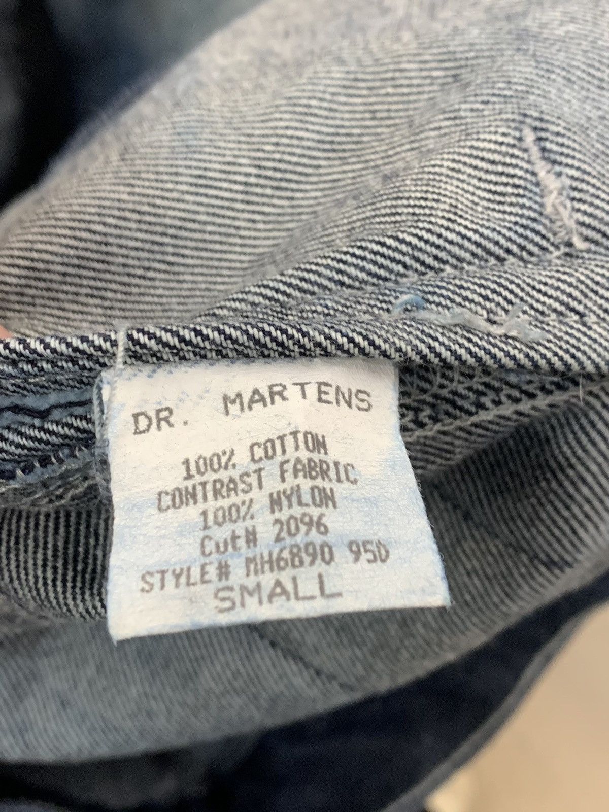 Dr. Martens × Vintage Vintage doc martins denim jacket Size US S / EU 44-46 / 1 - 7 Thumbnail