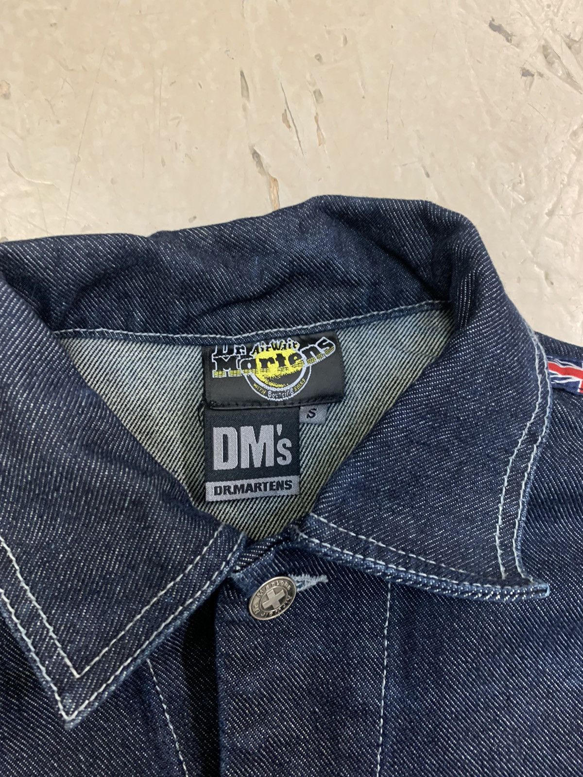 Dr. Martens × Vintage Vintage doc martins denim jacket Size US S / EU 44-46 / 1 - 6 Thumbnail