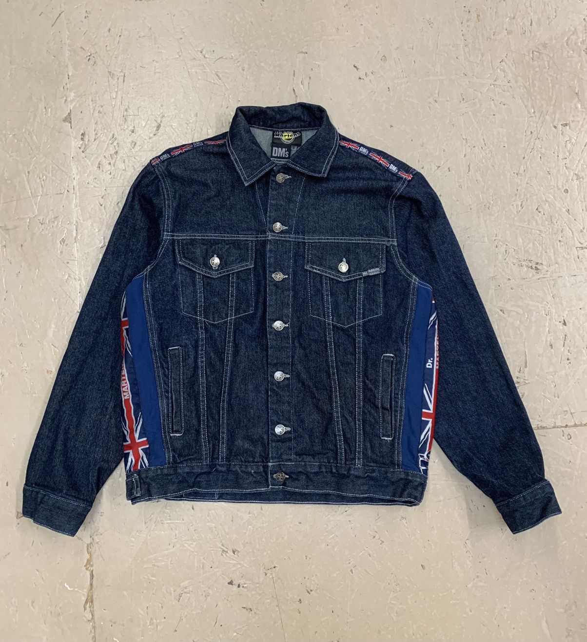 Dr. Martens × Vintage Vintage doc martins denim jacket Size US S / EU 44-46 / 1 - 1 Thumbnail